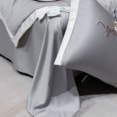 Cubierta ligera de verano Conjunto de 4 hojas de ropa de cama de lujo Con ventaja de frío 2,5-3 kg