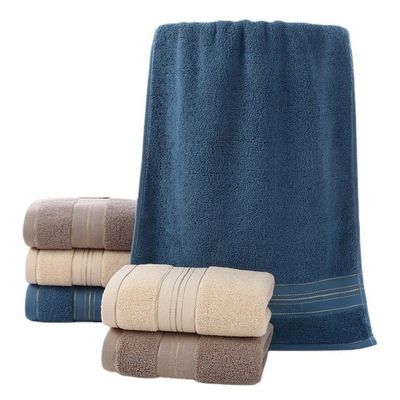 Toalla doméstica de lavadura dorada hecha de algodón 100% para secar y absorber rápidamente