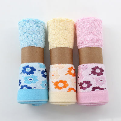 Cuaderno de regalo de pañuelo de fibra de bambú con patrón Limpieza facial para bebés suave y absorbente