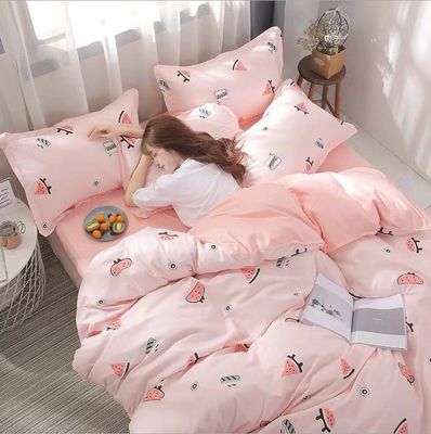 400TC Set de ropa de cama de algodón de aloe vera La mejor opción para la comodidad no desechable