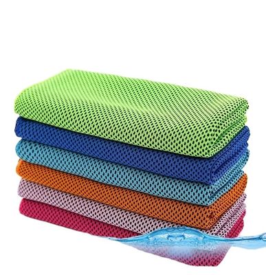 Toallas de limpieza facial Toallas de enfriamiento de algodón para actividades deportivas y de acondicionamiento físico