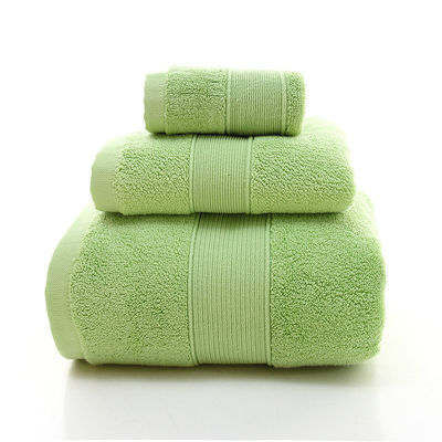 Toallita de baño de color sólido Toallita suave ecológica y personalizada en 7 tonos vibrantes