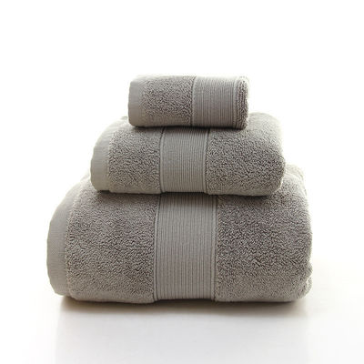 Toallita de baño de color sólido Toallita suave ecológica y personalizada en 7 tonos vibrantes