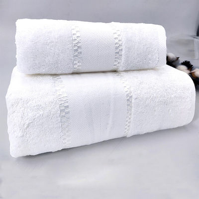 Set de toallas de baño de hotel de cinco estrellas con tamaño personalizado en SOLID COLOR 16S Toallas de algodón