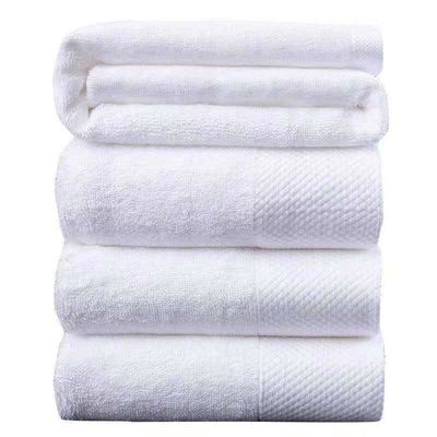 Experimenta lo mejor del spa del hogar y del hotel con nuestro conjunto de toallas de baño de algodón blanco