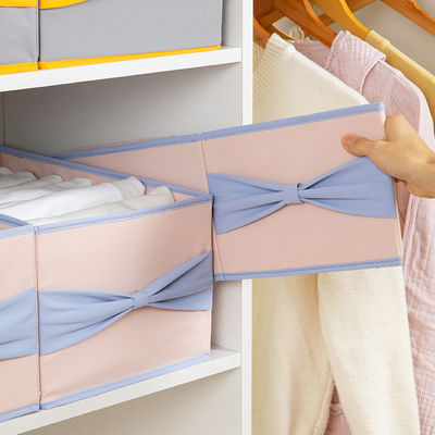 Clásico estilo de diseño de la cesta de almacenamiento para el hogar dormitorio solución de organización del armario