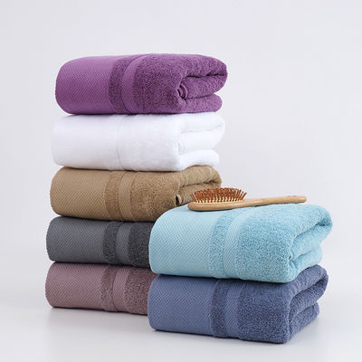 Toallas de baño de algodón rectangular de alta calidad 16S para baños y spas de hoteles