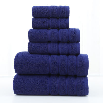 Conjunto de toallas de algodón extra grandes para el Hotel Home Spa 6 piezas por conjunto ventaja suave y de lujo