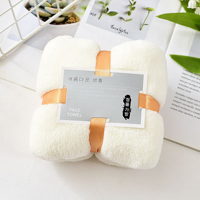 Conjunto de toallas de terciopelo de coral 35*75cm Hipoalergénico y absorbente perfecto regalo de regreso