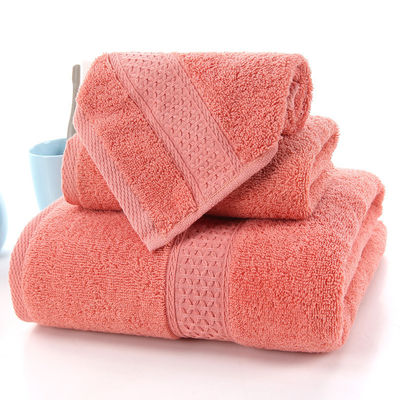 Conjunto de toallas de algodón 100% perfecto para el hotel deportivo caja de regalo de 3 piezas 35 * 75cm y 70 * 140cm