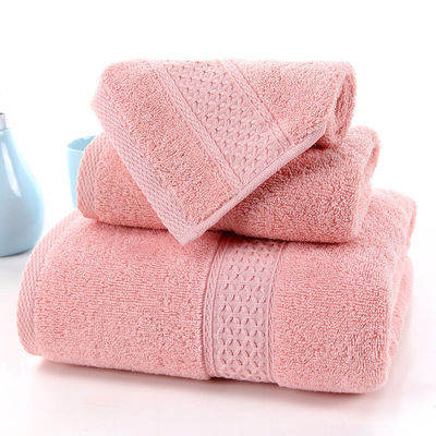 Conjunto de toallas de algodón 100% perfecto para el hotel deportivo caja de regalo de 3 piezas 35 * 75cm y 70 * 140cm
