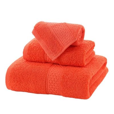 Conjunto de toallas de algodón 100% perfecto para el hotel deportivo caja de regalo de 3 piezas 35 * 75cm y 70 * 140cm