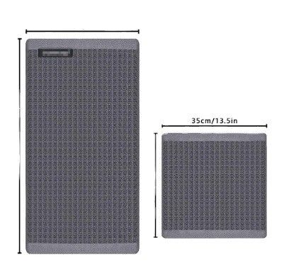 Toalla cuadrada de waffle para lavar platos suave no adhesiva sin pérdida de color Toalla para el cabello de piña