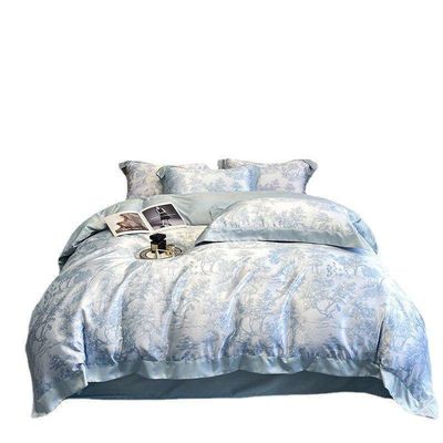 Mejora tu ropa de cama de boda con el conjunto de ropa de cama Tencel y el conjunto de hojas de almohada impresas