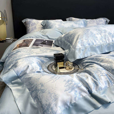 Mejora tu ropa de cama de boda con el conjunto de ropa de cama Tencel y el conjunto de hojas de almohada impresas