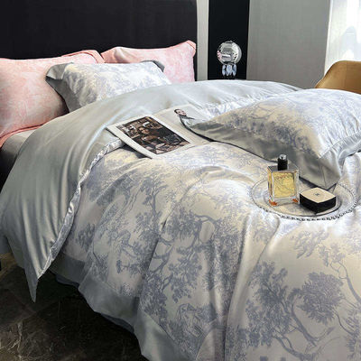 Mejora tu ropa de cama de boda con el conjunto de ropa de cama Tencel y el conjunto de hojas de almohada impresas