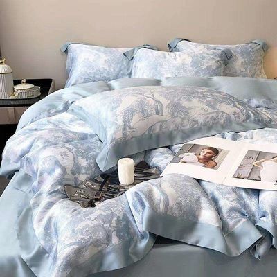 Mejora tu ropa de cama de boda con el conjunto de ropa de cama Tencel y el conjunto de hojas de almohada impresas