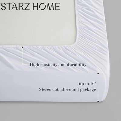 Confort Set 100% Tencel Plain 4PCS Set de sábanas para una experiencia de cama de lujo