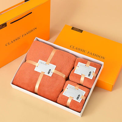 Conjunto de toallas de terciopelo de coral Logotipo personalizado Toallas de baño de microfibra para el cabello Deportes Toalla con capucha para bebés