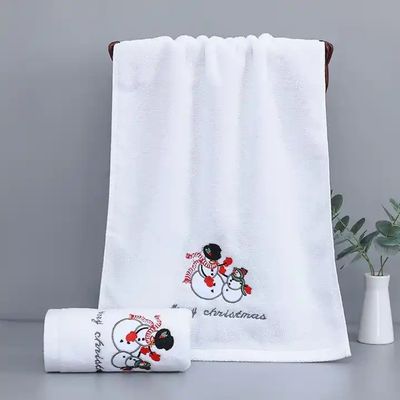 Caja de regalos de Navidad Conjunta de toallas de algodón 100% con diseño de punto y bordados personalizados