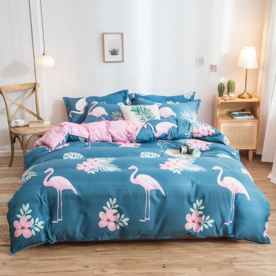 Impresión Reactiva Luxury 4pcs Set de ropa de cama para personalizado Solo Doble Queen King tamaño