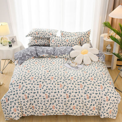 Impresión Reactiva Luxury 4pcs Set de ropa de cama para personalizado Solo Doble Queen King tamaño