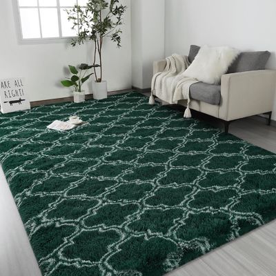 9 mm de espesor alfombra geométrica personalizada de suelo interior alfombra de área de gran tamaño para dormitorio