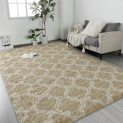 9 mm de espesor alfombra geométrica personalizada de suelo interior alfombra de área de gran tamaño para dormitorio