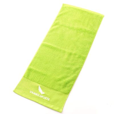 Toalla de algodón de logotipo personalizado Absorbe el agua de manera eficiente y no deja el lino atrás