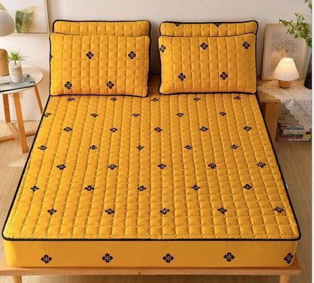 Protectores de colchón con cepillo impreso a medida para almohadillas de protección de cama