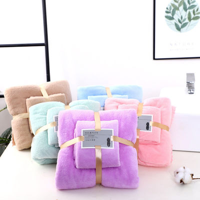 3Pcs conjunto de toallas de baño Super fuerte absorción de agua para el hogar hotel recuerdos de boda