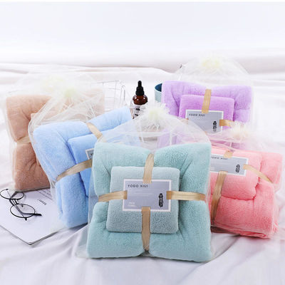 3Pcs conjunto de toallas de baño Super fuerte absorción de agua para el hogar hotel recuerdos de boda