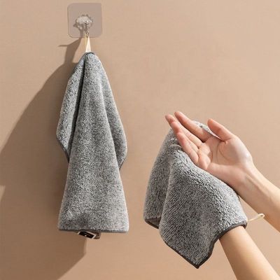 35g Limpieza de moda Limpieza de manos Bamboo orgánico Carbón toalla Paño de cocina