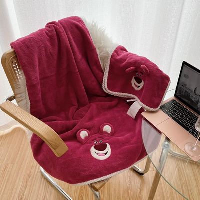 Super Fuerte Absorción de Agua de Coral Veludo Toallita de baño Set 2PCS Set para regalos de boda