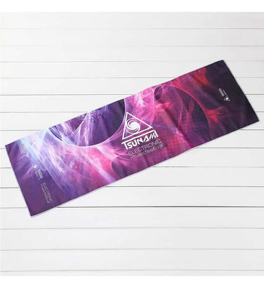 Toalla de gimnasio de microfibra deportiva Toalla impresa personalizada para absorción de sudor y acondicionamiento físico