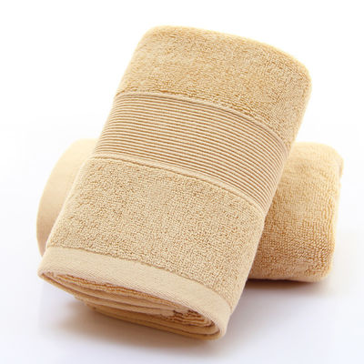 Home Hotel Spa Ect 35*35cm Logotipo bordado Toalla de algodón Blanco Totalmente de algodón Absorbente