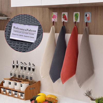 Toallas para platos de cocina de algodón a granel de varios colores en QUICK-DRY con Super Absorbente