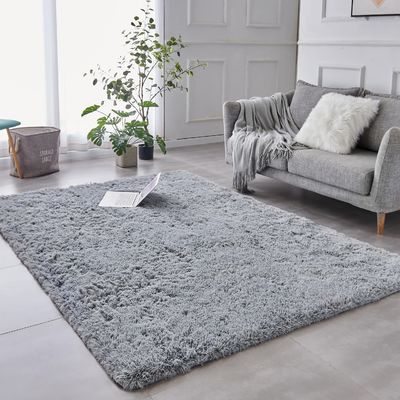 Alfombra de piso de color gris claro personalizada para el hogar.Hotel.Baño. Decoración de la habitación de la ducha