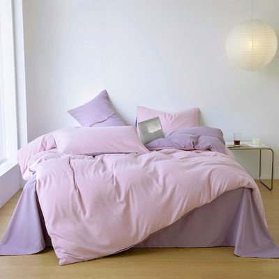 60 Cuenta de tejidos algodón lavado 2024 Cuatro piezas de ropa de cama para sus necesidades
