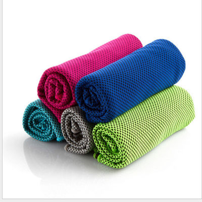 Toalla de refrigeración deportiva Logotipo personalizado Toalla de microfibra rápida y seca para yoga Beach Fitness