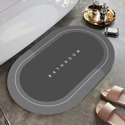 Imagen muestra el piso del baño colchoneta resistente al baño colchoneta alfombra para la habitación de ducha personalizada