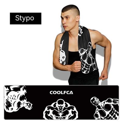 Toalla de refrigeración deportiva Logotipo personalizado Toalla de microfibra rápida y seca para yoga Beach Fitness