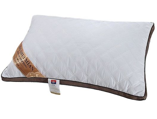 Almohada lavable de algodón puro de alta elasticidad Función sostenible para ropa de cama de hotel