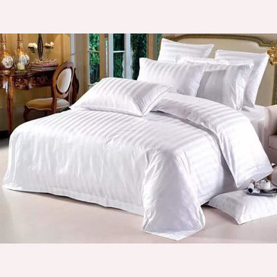 Set de ropa de cama para el hospital con ropa de cama con rayas sólidas 100% de algodón 3 piezas