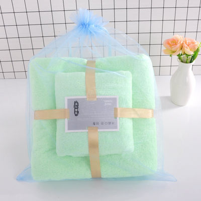 Rectángulo Coral Fleece Toallas de baño conjunto para SPA Regalo para el hogar Políester grueso Toallas absorbentes