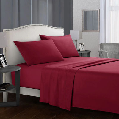 100% de poliéster cepillado Pongee Microfibra Sillón de cama para el hotel toda la temporada ropa de cama