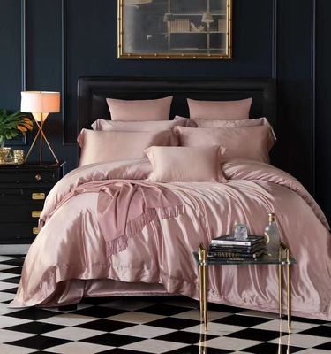 100% Pure Comforter Sets ropa de cama lujoso Set de edredón de seda para el estilo europeo y americano