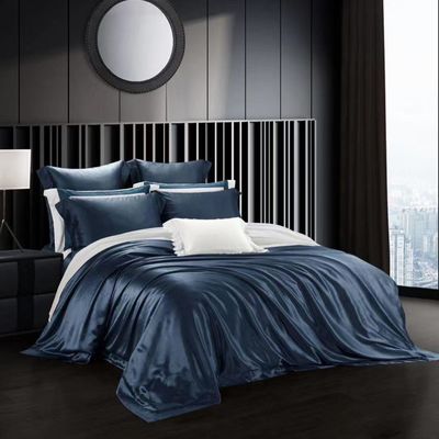 100% Pure Comforter Sets ropa de cama lujoso Set de edredón de seda para el estilo europeo y americano