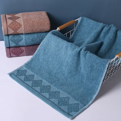 Toallas de algodón puro absorbente espeso, suave y sencillo regalo para el hogar, toallas faciales de algodón
