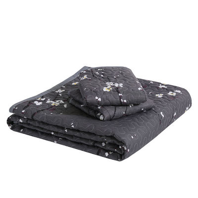 100% de poliéster con set de ropa de cama de 3 piezas con mantel y sábanas